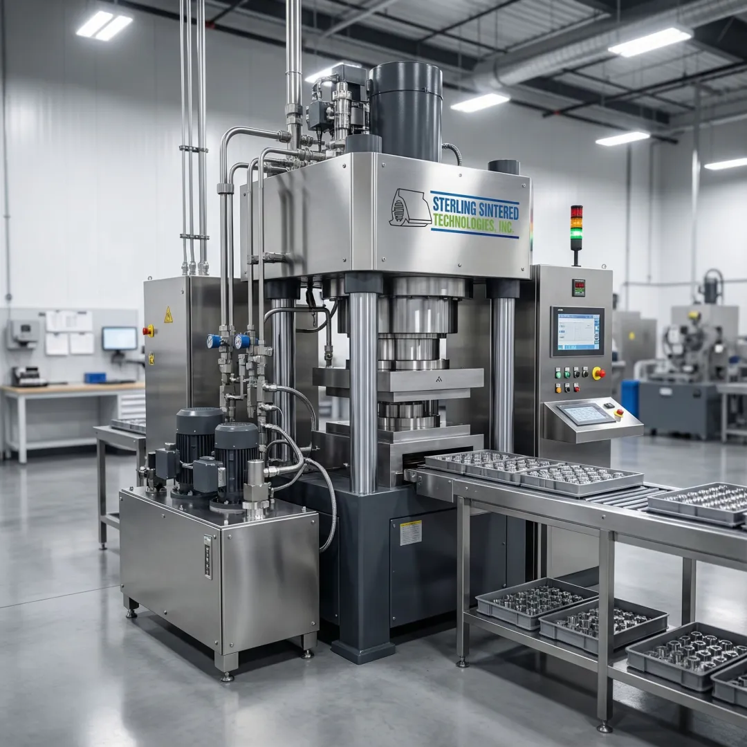 Advanced powder metal fabrication equipment producing automated system components