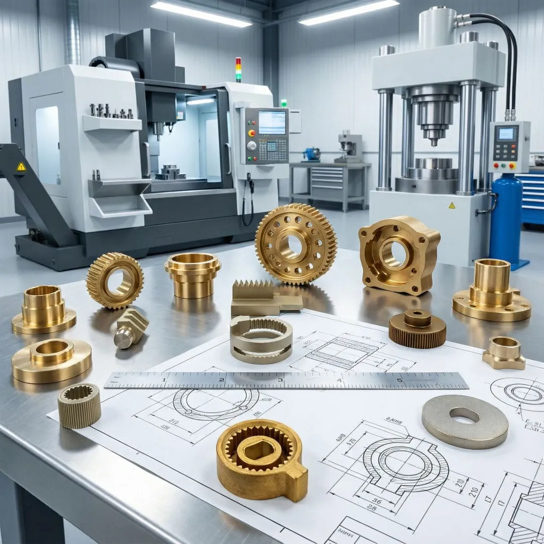 Brass Precision Manufacturing Services with Custom Solutions