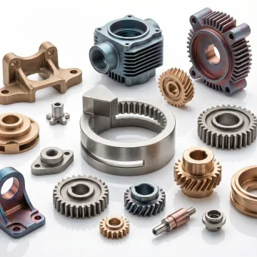 Precision powder metal components in various sizes and configurations