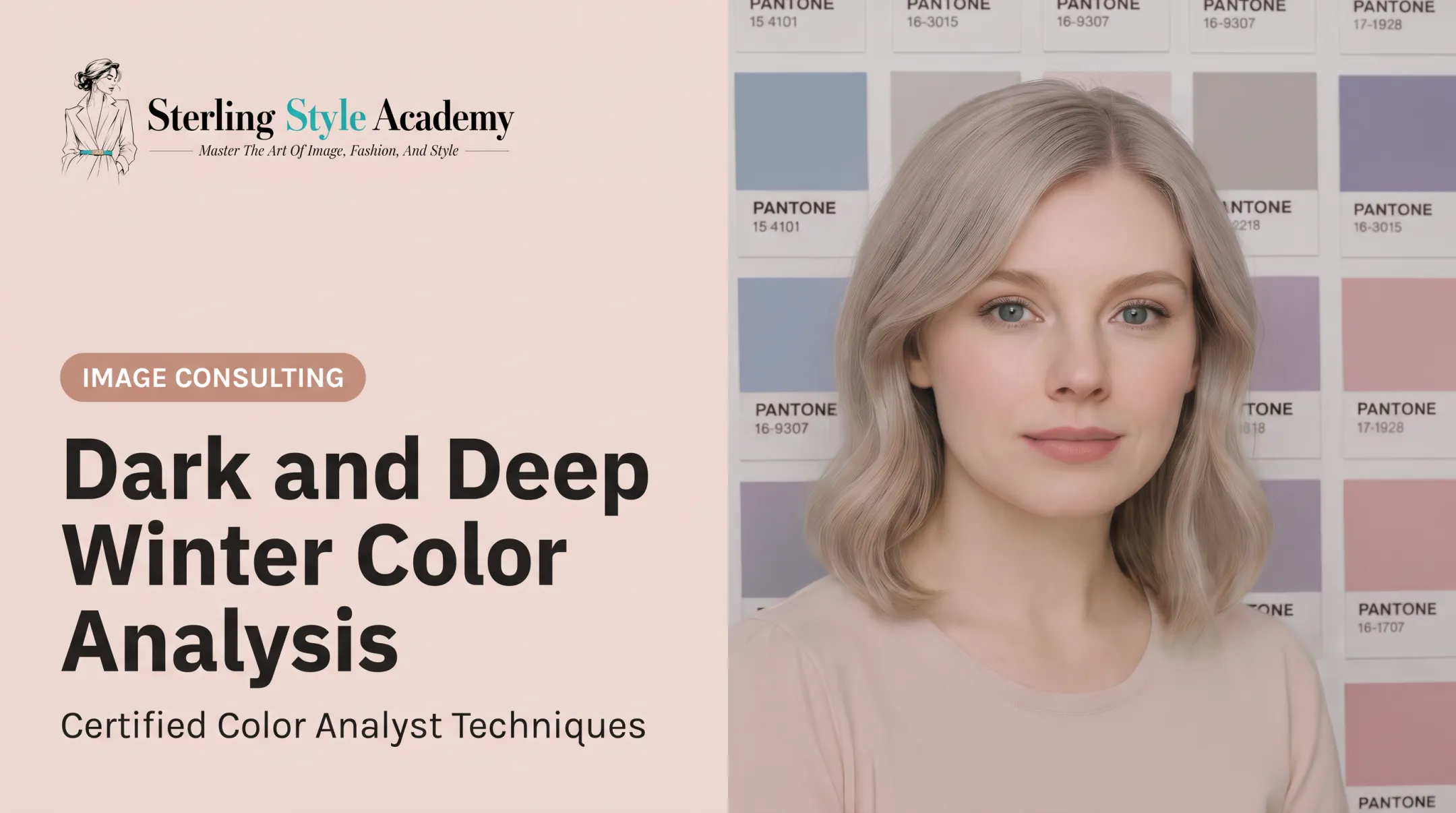 Dark and Deep Winter Color Analysis