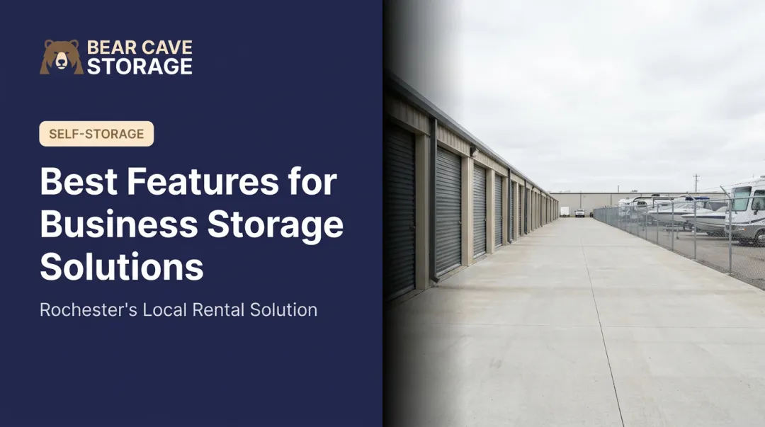 Best Features for Business Storage Solutions