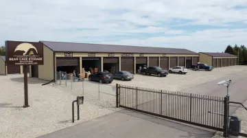 Bear Cave Storage drive-up indoor units with gated access in Stewartville Minnesota
