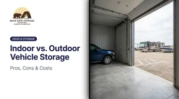 Indoor vs. Outdoor Vehicle Storage: Pros, Cons & Costs