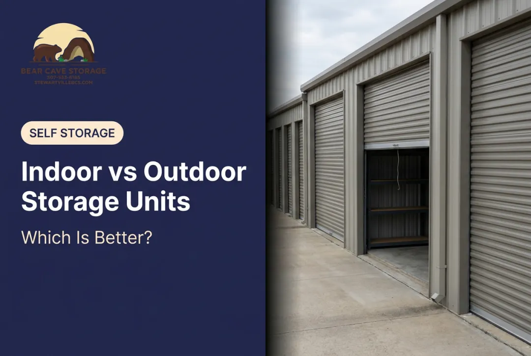 Indoor vs Outdoor Storage Units: Which Is Better?