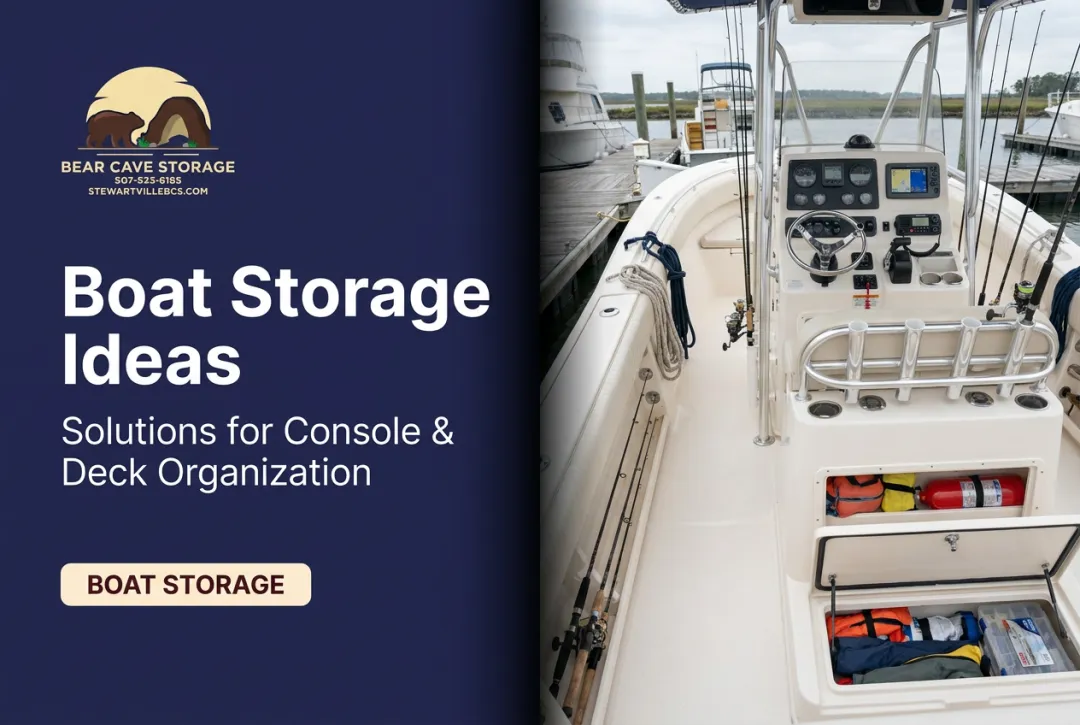 Boat Storage Ideas: Solutions for Console & Deck Organization
