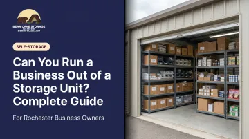 Can You Run a Business Out of a Storage Unit? Complete Guide