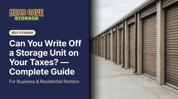 Can You Write Off a Storage Unit on Your Taxes? — Complete Guide