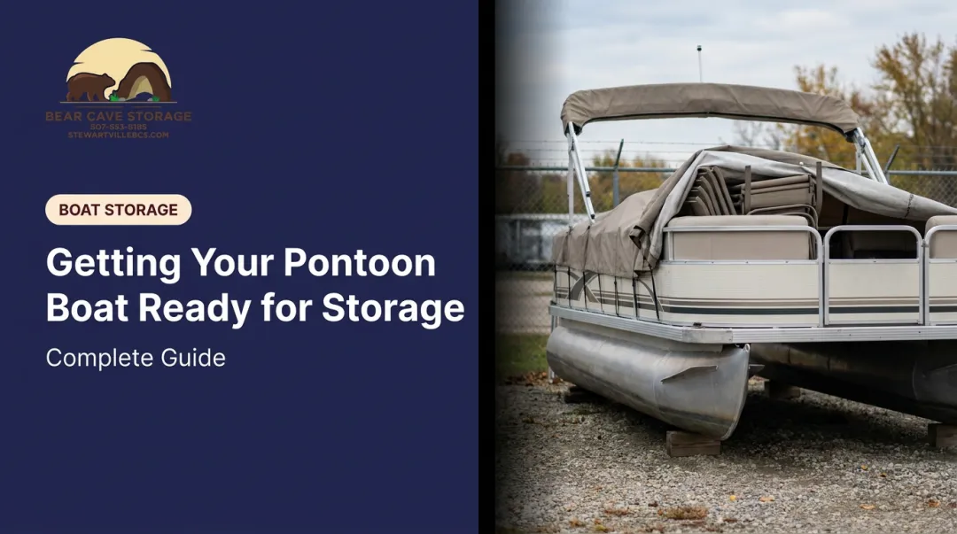 Getting Your Pontoon Boat Ready for Storage: Complete Guide