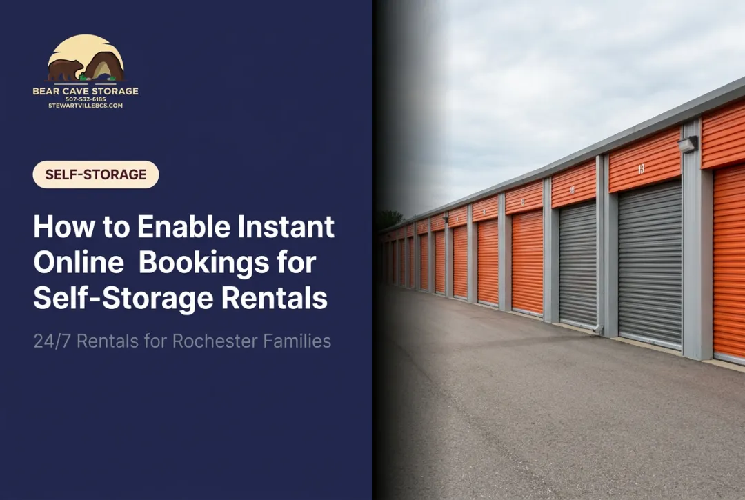 How to Enable Instant Online Bookings for Self-Storage Rentals
