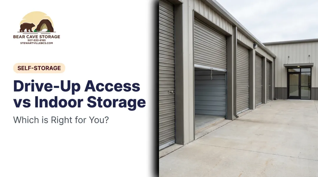Drive-Up Access vs Indoor Storage: Which is Right for You?