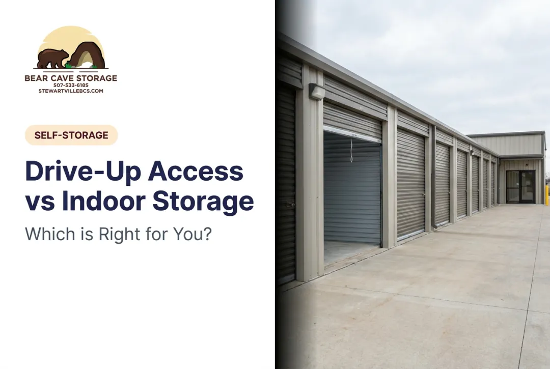 Drive-Up Access vs Indoor Storage: Which is Right for You?