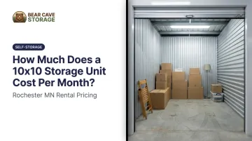 How Much Does a 10x10 Storage Unit Cost Per Month?