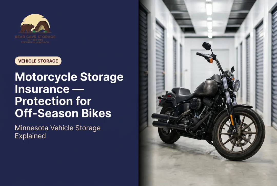 Motorcycle Storage Insurance — Protection for Off-Season Bikes