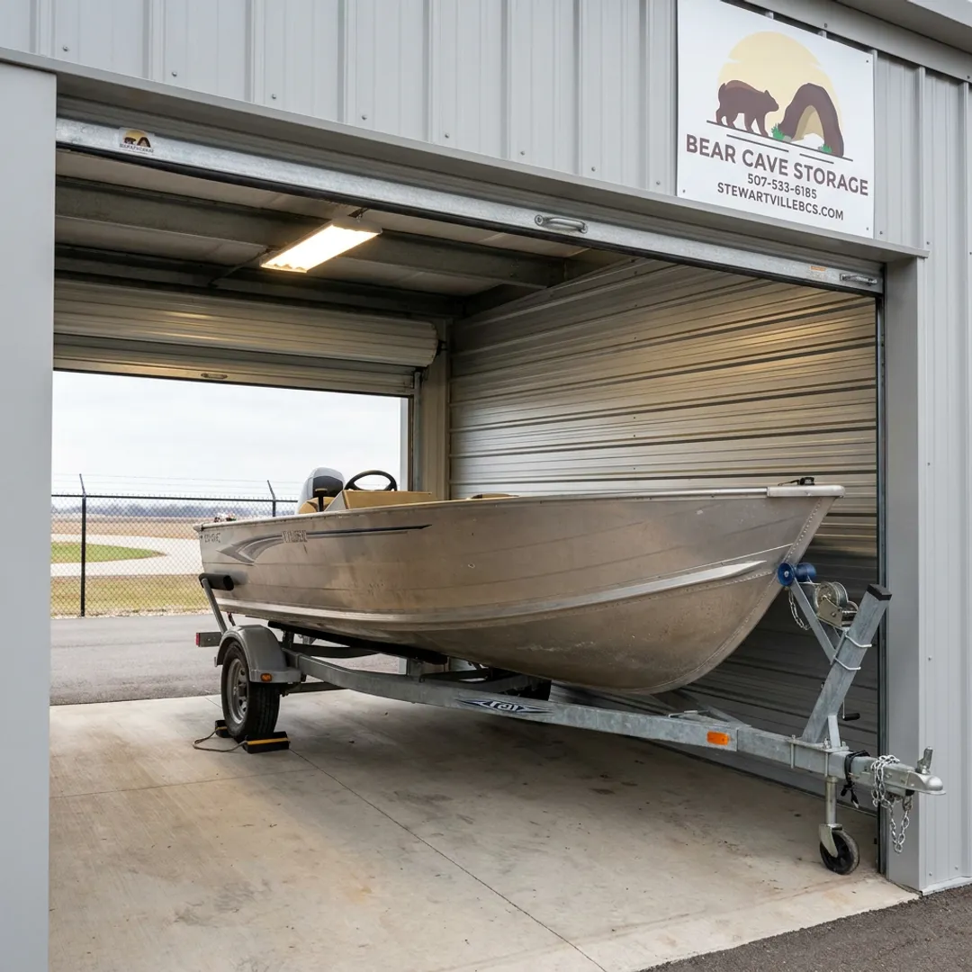 Enclosed Boat Storage Near Stewartville, MN