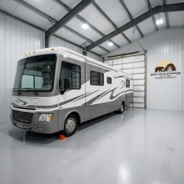 Indoor RV storage facility in Minnesota