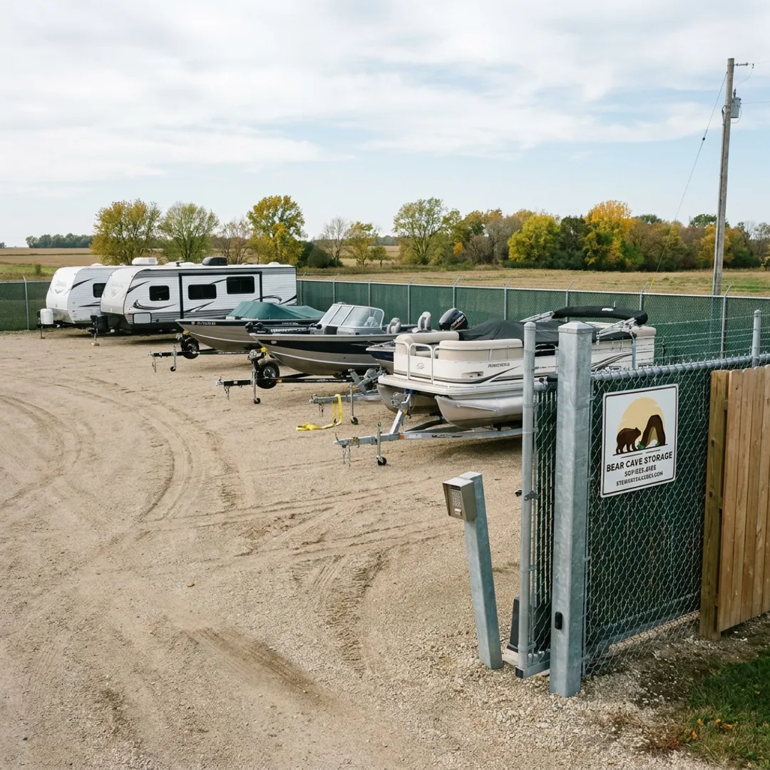 Outdoor Boat Storage Prices Near Stewartville, MN