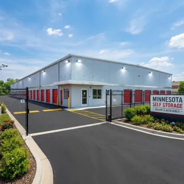 Secure self-storage facility with modern units in Byron, Minnesota
