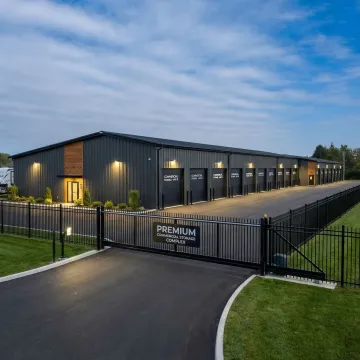 Secure commercial storage facility with gated access in Kasson area