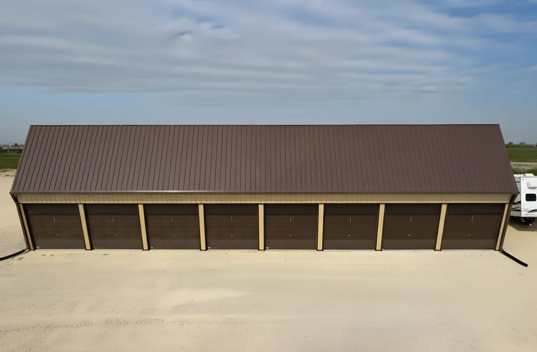 Secure self-storage facility with modern units in Byron, Minnesota