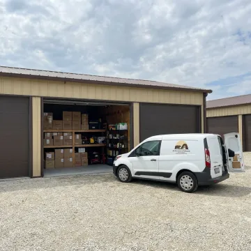 Commercial storage units for business inventory