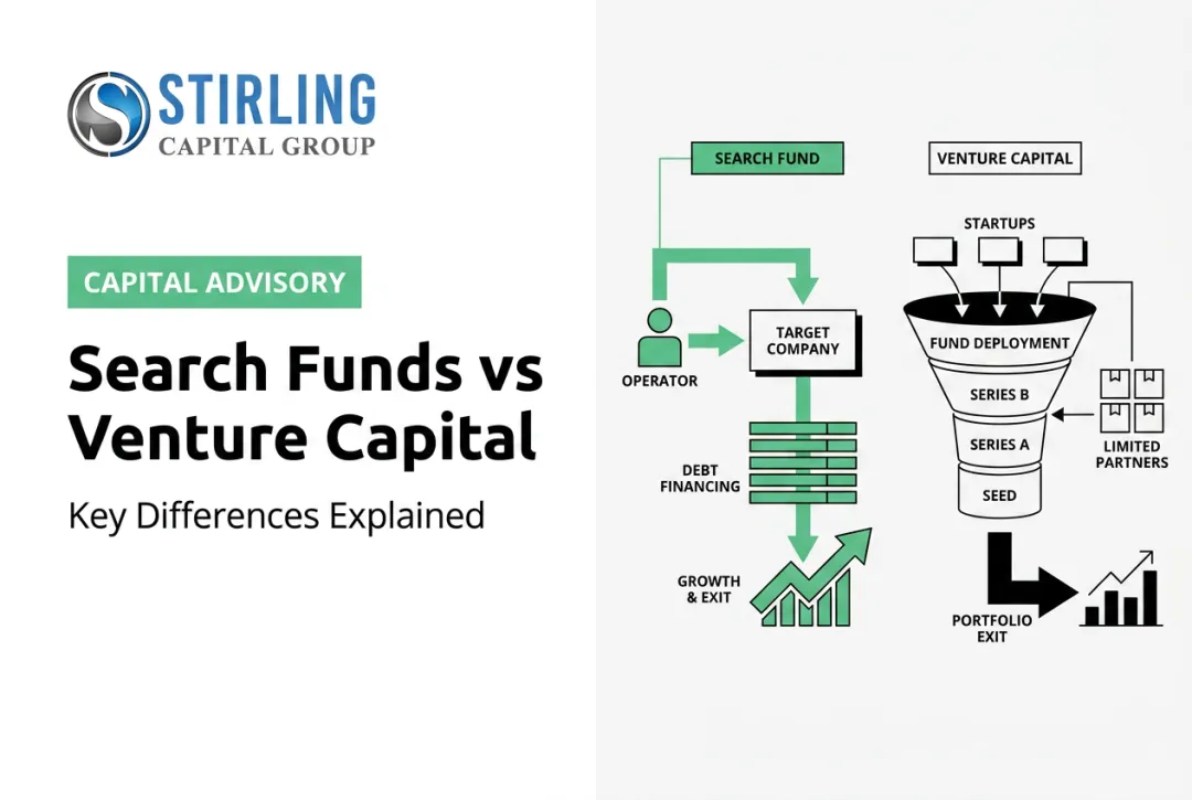 Search Funds vs Venture Capital: Key Differences Explained