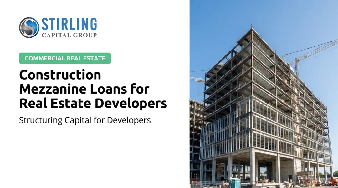 Construction Mezzanine Loans for Real Estate Developers