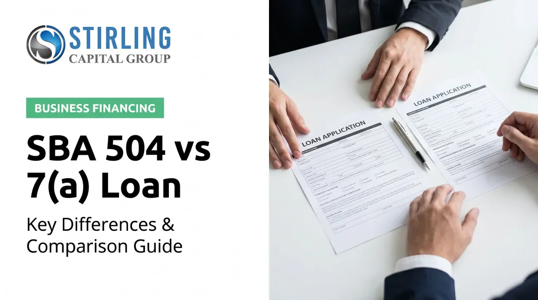 SBA 504 vs 7(a) Loan: Key Differences & Comparison Guide