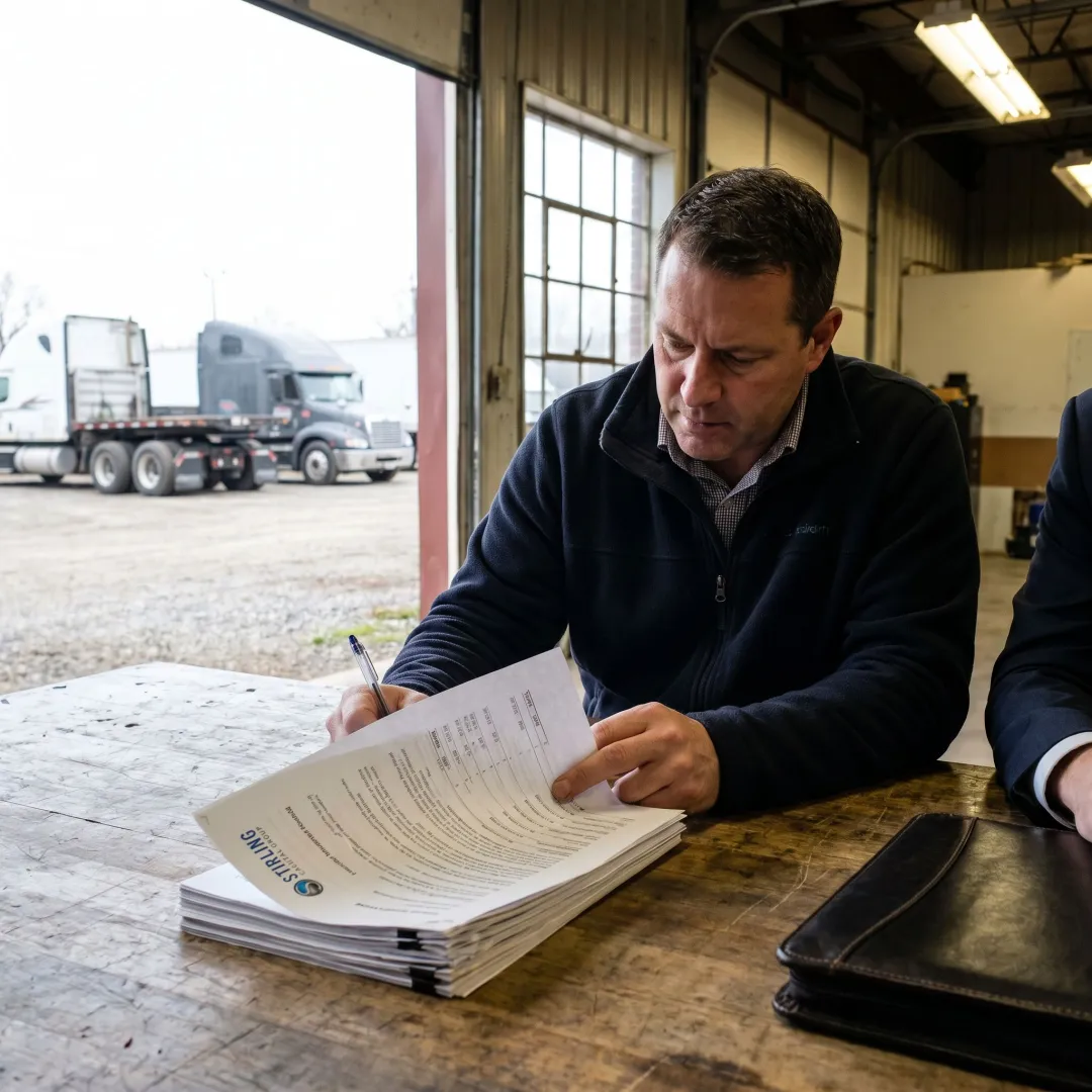 Transportation equipment financing consultation