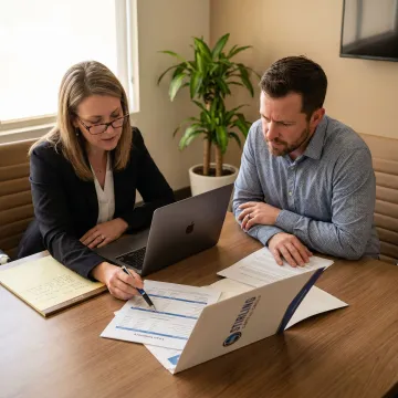 Wisconsin small business owner reviewing SBA loan options