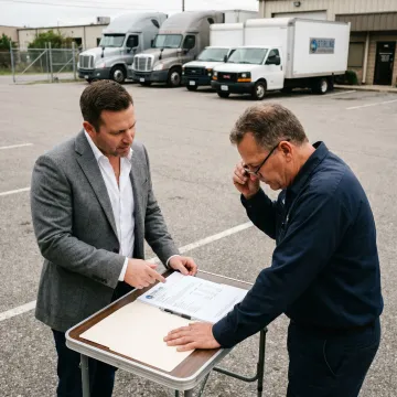 Commercial truck financing consultation