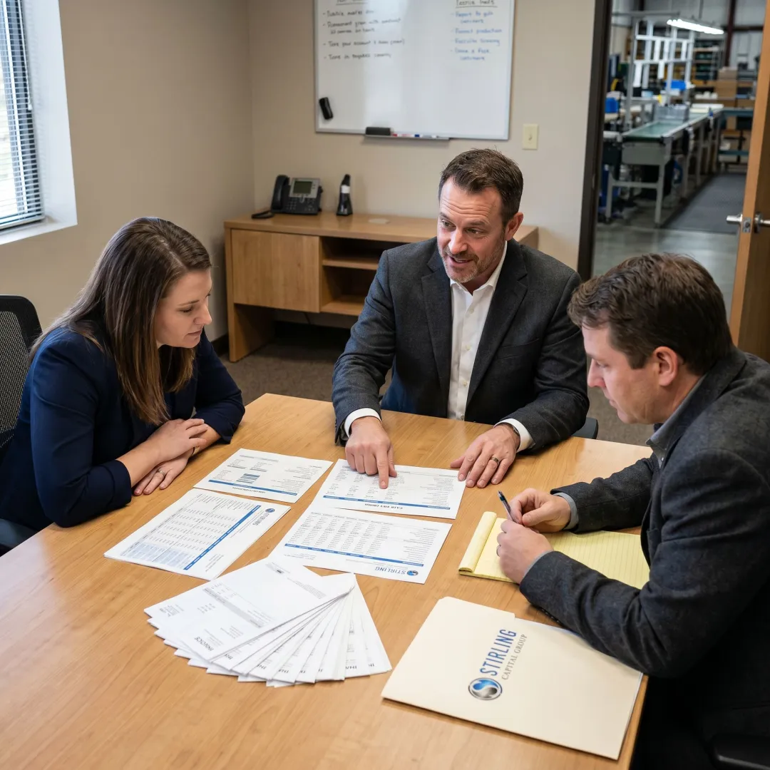 Manufacturing invoice financing consultation