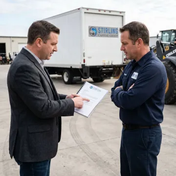 Commercial equipment financing consultation