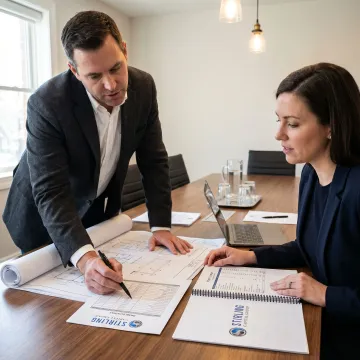 Construction loan planning process