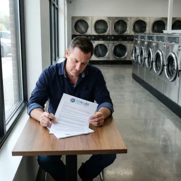 Commercial laundry equipment financing consultation