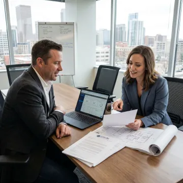 Colorado real estate investor reviewing hard money financing