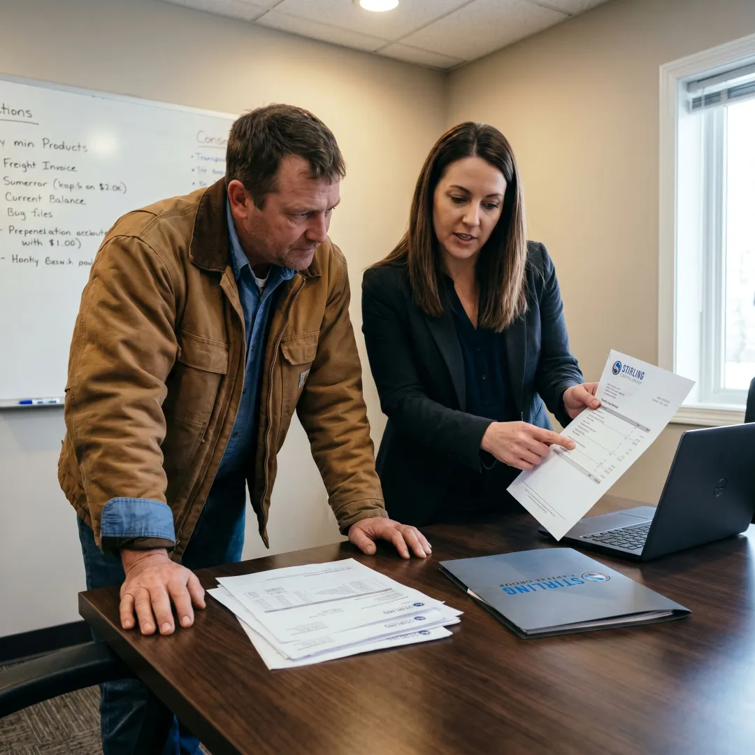 Freight invoice factoring for trucking cash flow