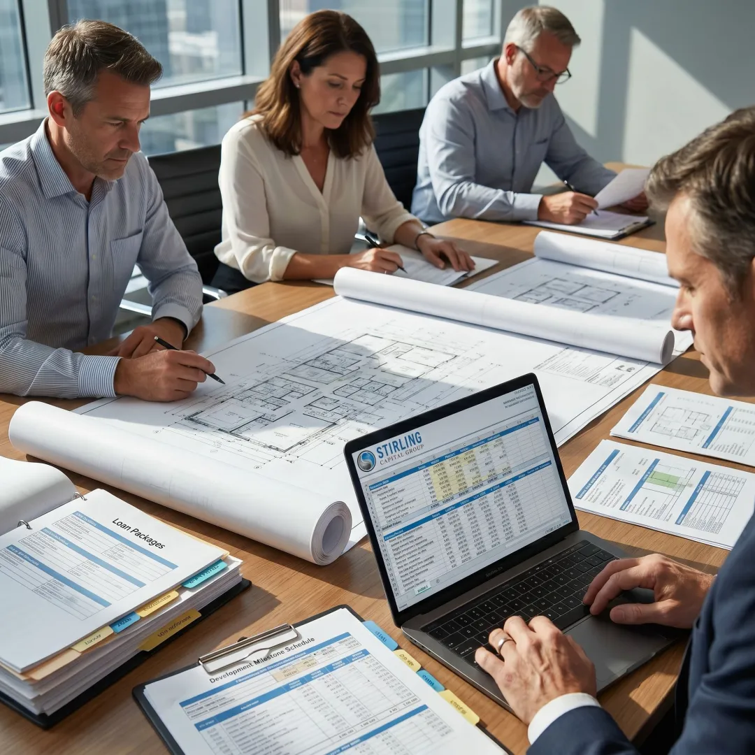 Commercial development financing review
