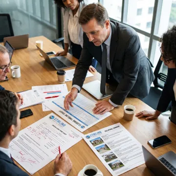 Bridge loan structuring process with finance documents