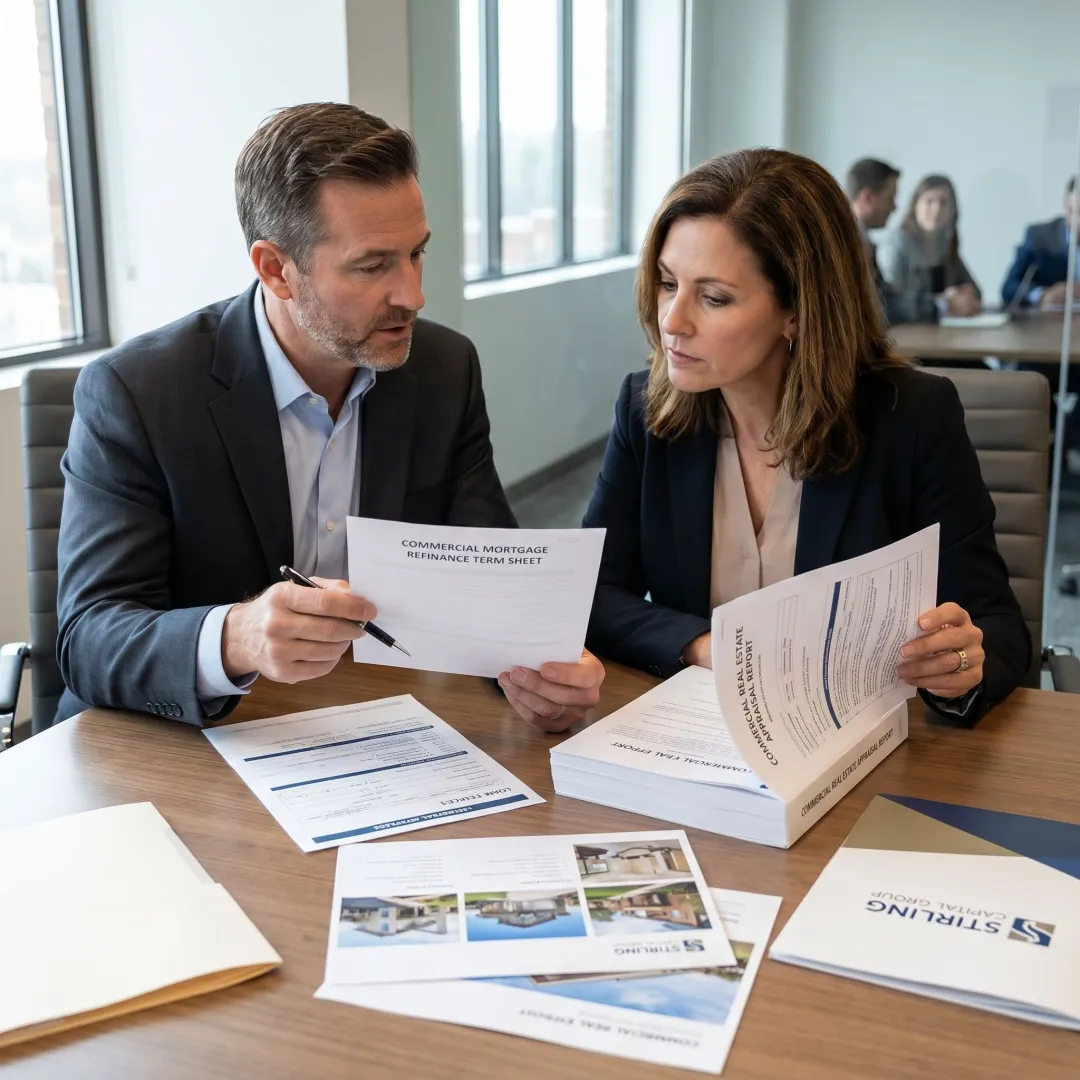 Commercial mortgage refinance consultation