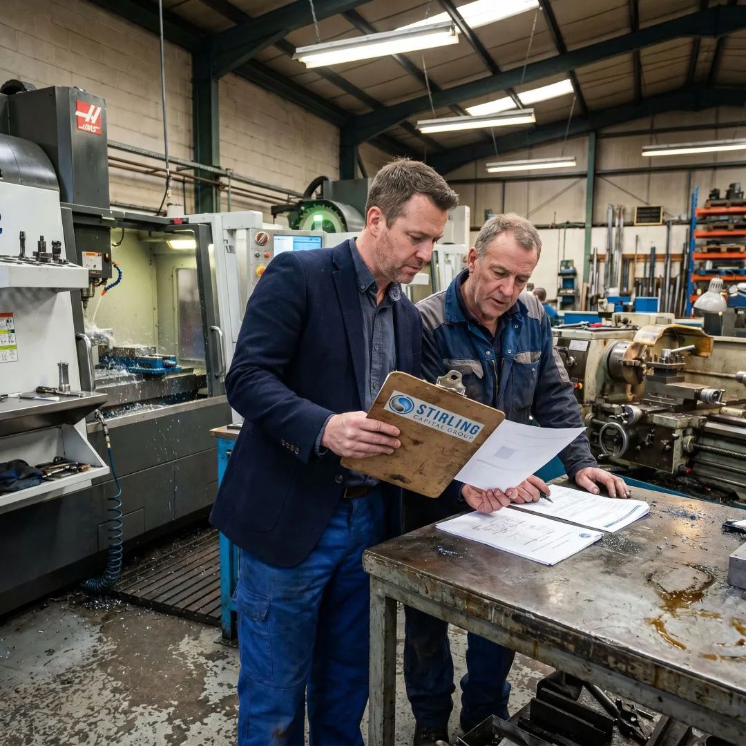 Manufacturing machinery finance consultation