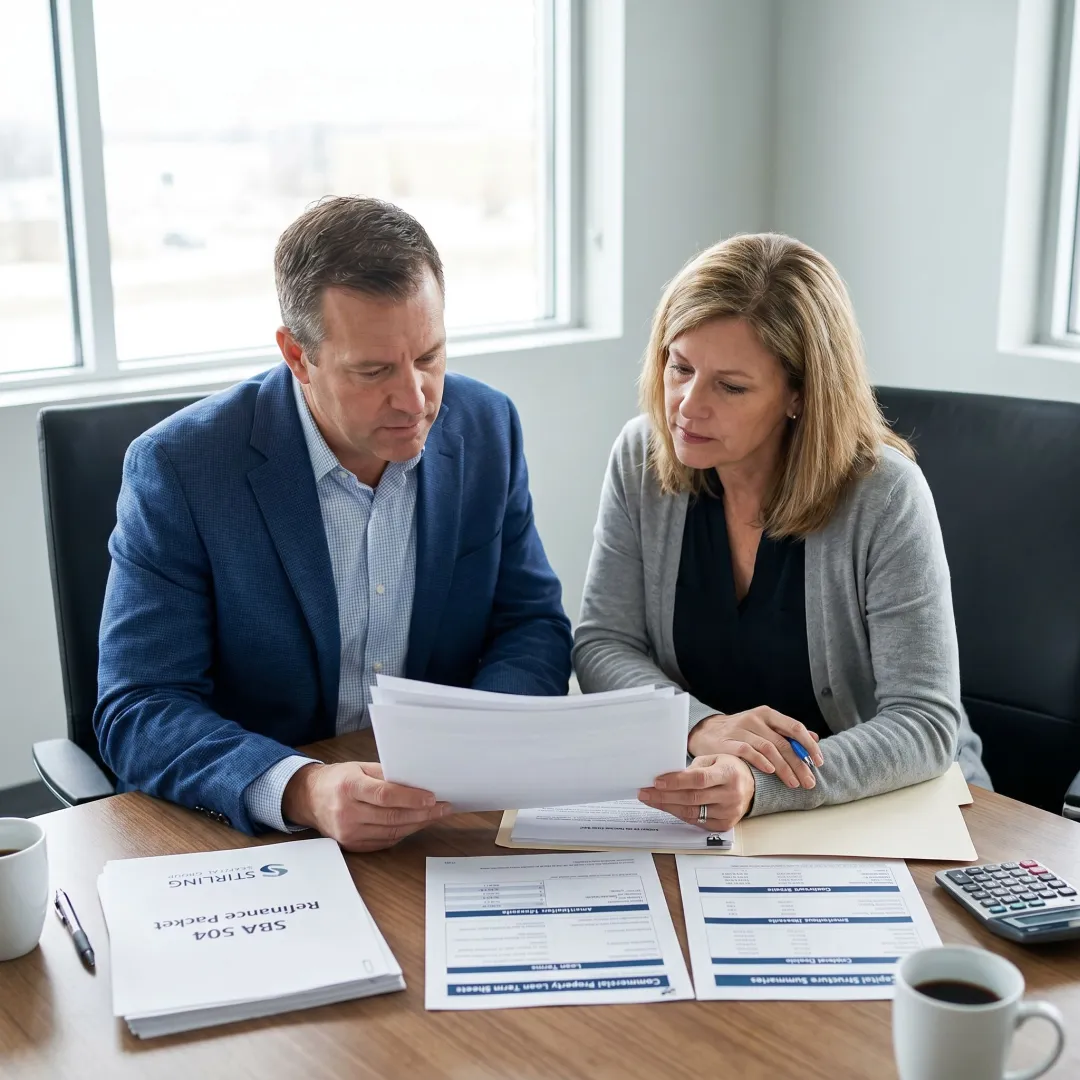 SBA 504 loan refinancing consultation