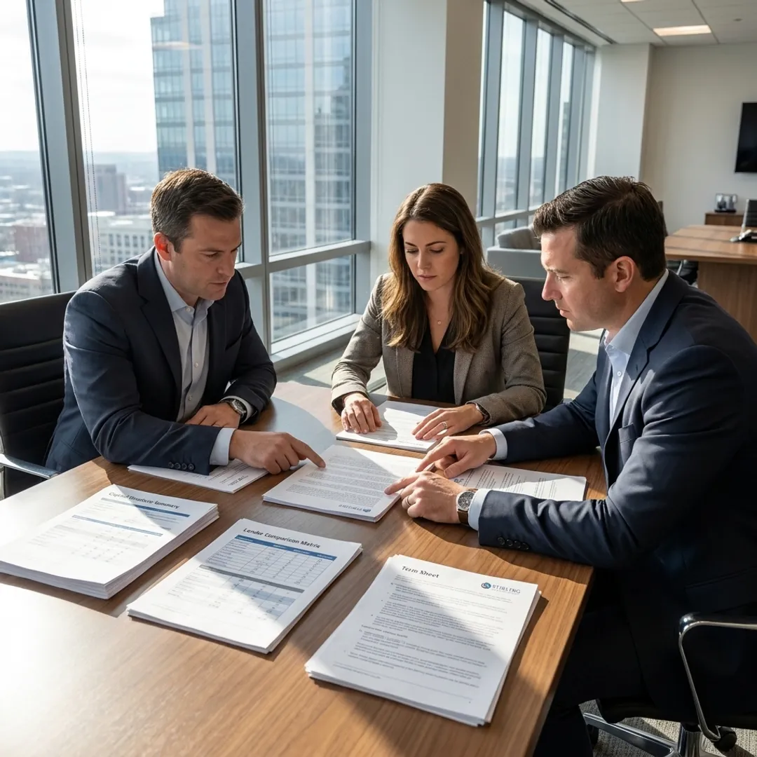 Private equity sponsor financing consultation