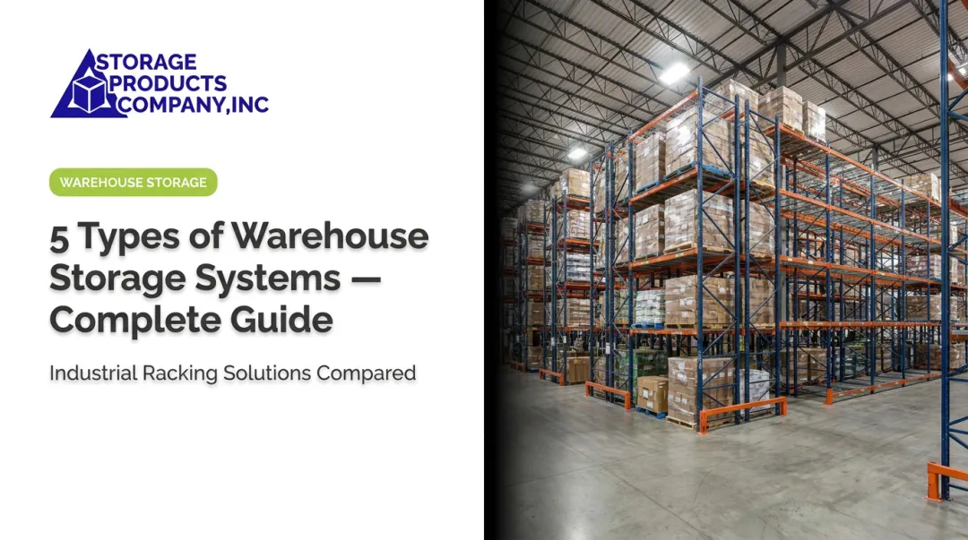 5 Types of Warehouse Storage Systems — Complete Guide