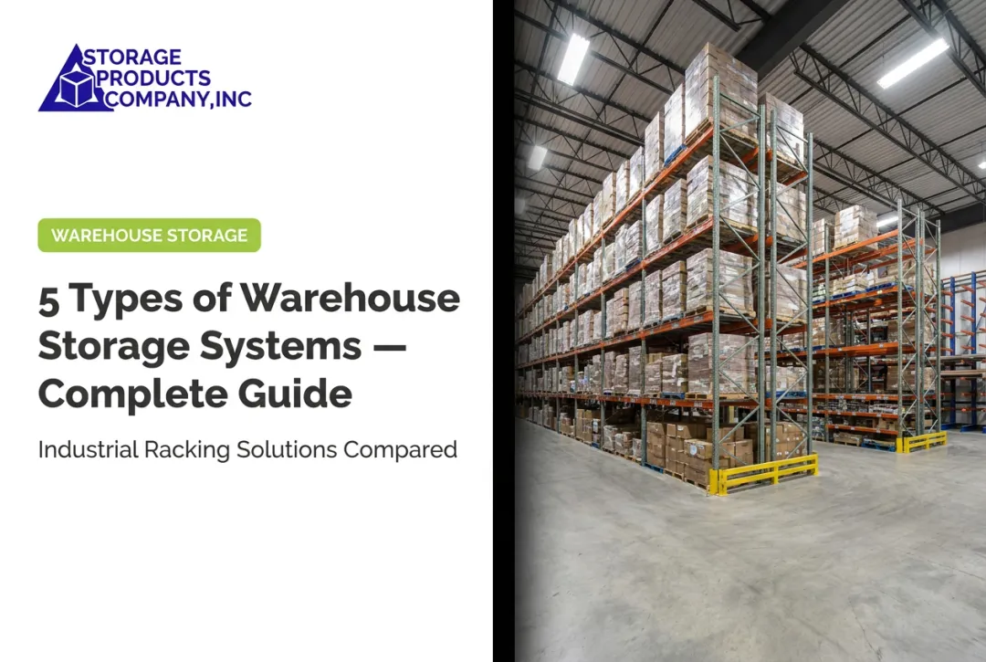 5 Types of Warehouse Storage Systems — Complete Guide