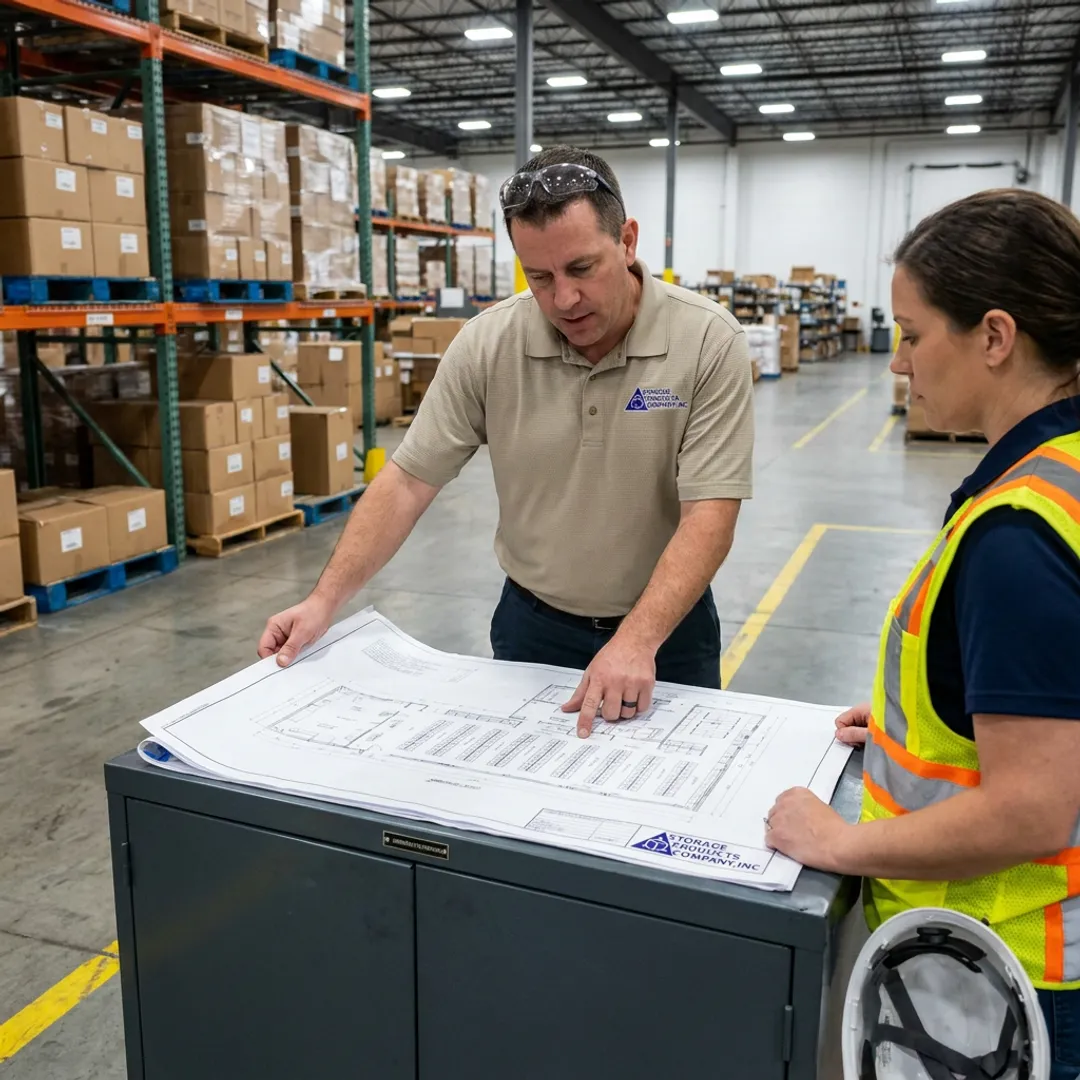 Warehouse storage planning discussion