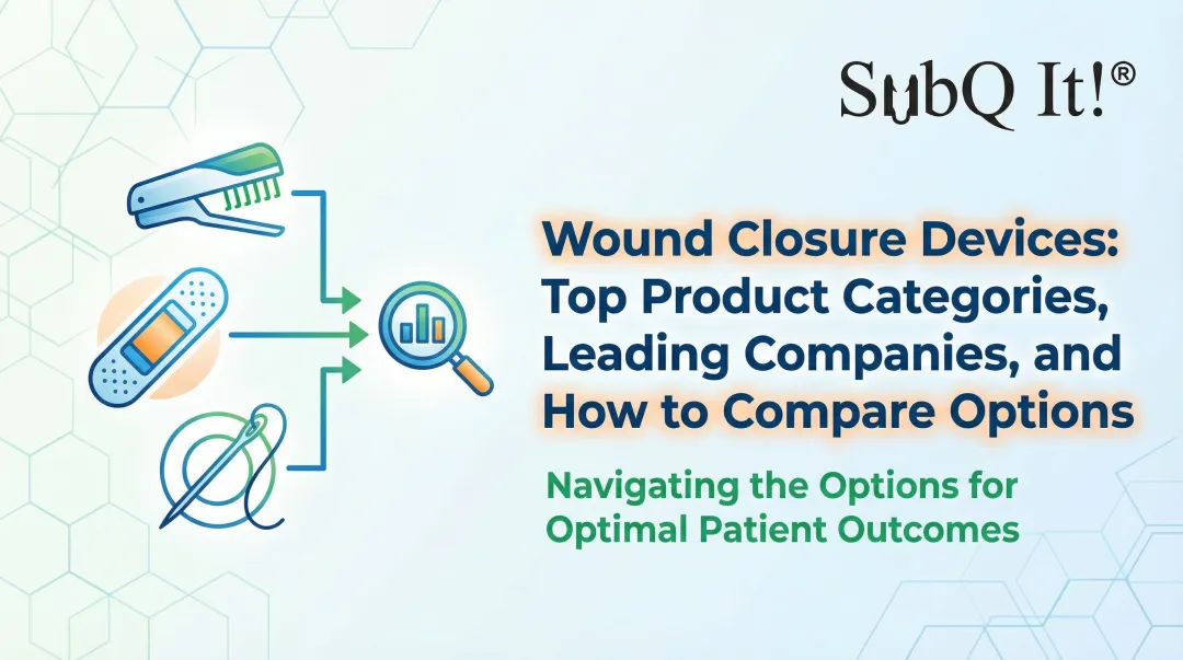 Cover image for Wound Closure Devices: Top Product Categories, Leading Companies, and How to Compare Options