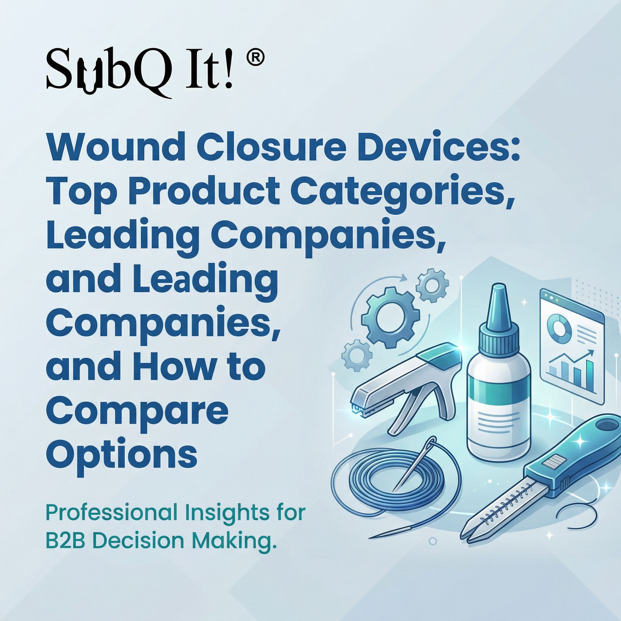 Wound Closure Devices: Top Product Categories, Leading Companies, and How to Compare Options