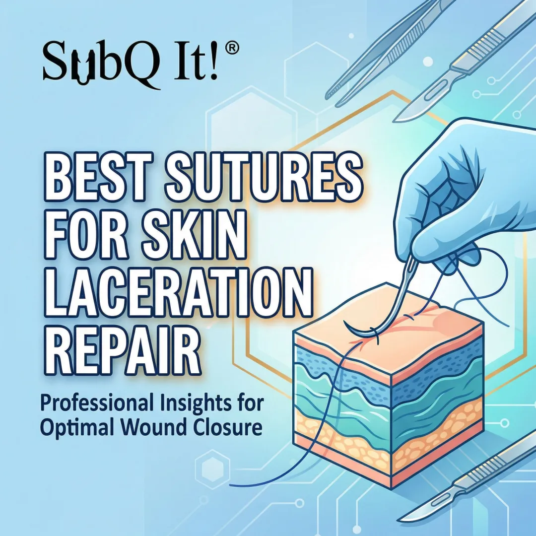 Best Sutures for Skin Laceration Repair