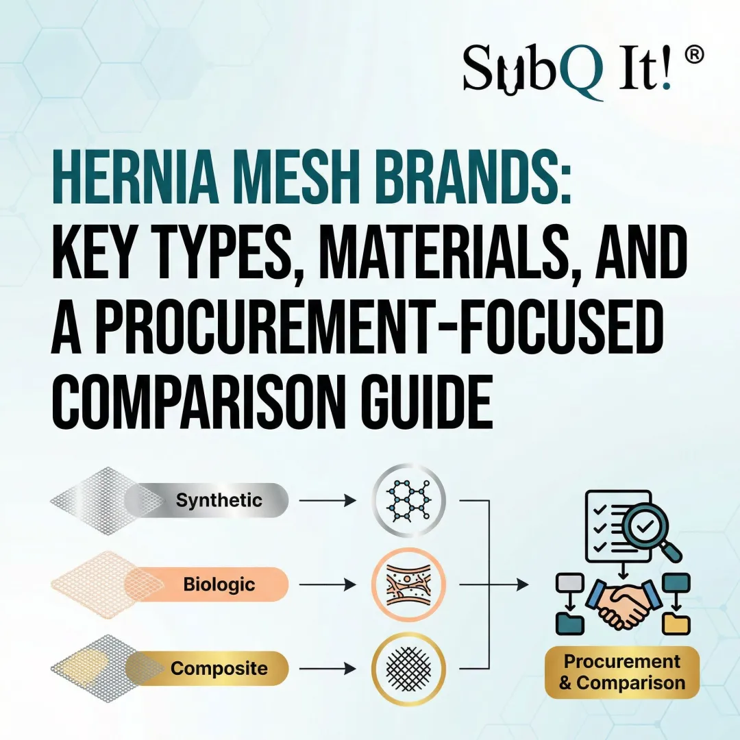 Hernia Mesh Brands: Key Types, Materials, and a Procurement‑Focused Comparison Guide