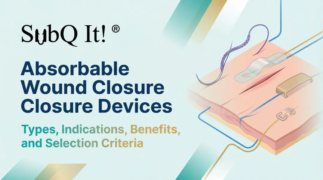 Cover image for Absorbable Wound Closure Devices: Types, Indications, Benefits, and Selection Criteria